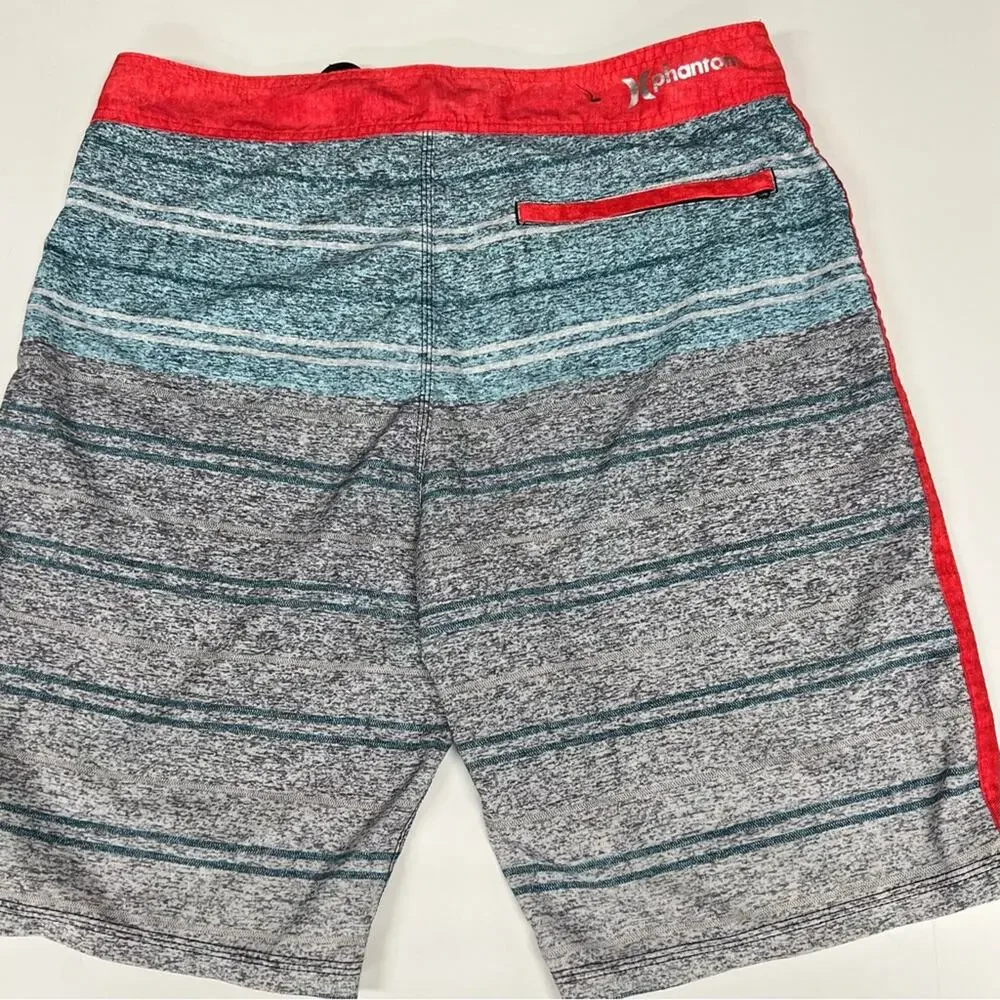 Hurley | Phantom Blue Stripe Boardshorts